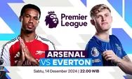 Prediksi Arsenal vs Everton, 14 Desember 2024: Arsenal Diunggulkan Untuk Menang Telak