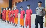 8 Tersangka Ditangkap, Ribuan Pil dan 48 Gram Sabu Disita