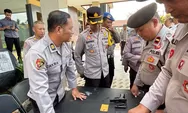 Polres Kulonprogo Periksa Senpi Dinas Personel