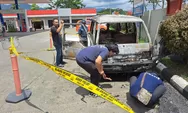 Jaringan Listrik Korsleting, Mobil Terbakar Usai Isi BBM