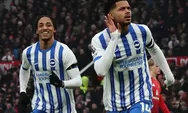 Setan Merah Dipermalukan Brighton 1-3 di Depan Pendukungnya Sendiri