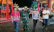 Pastikan Ibadah Imlek Aman, Kapolres dan Dandim Purbalingga Pantau Klenteng Hok Tek Bio