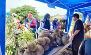  Penggemar Durian Merapat, HeHa Sky View bareng Warga Gelar Pasar Durian Runtuh