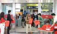  Penumpang KA Bandara YIA Dapat Kit Sehat dan Periksa Kesehatan Gratis
