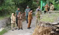 Wabup Purworejo Monitoring Titik Longsor di Kecamatan Kaligesing
