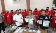 Polresta Cilacap Ungkap Pengedar Sabu, 4 Orang Ditangkap