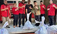 PDI Perjuangan Kota Yogya Bagikan 1.153 Paket Daging Kurban untuk Warga, Walikota Hasto Pesan Selalu Ingat Wong Cilik