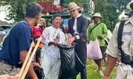 Peringati Bulan Bung Karno, Ganjar Pranowo Bersih Sampah Bareng Komunitas Sepeda Tua di Lapangan Minggiran