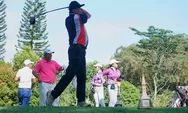  55 Atlet Panaskan Perebutan Gelar Juara di Kejurda Golf DIY