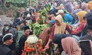  Panen Padi Telah Usai, Warga Ngemplak Gelar Tradisi Nyadran Sewu Kupat