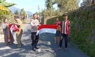 Polres Boyolali Bagikan 10.000 Bendera Merah Putih Untuk Masyarakat
