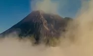 Gunung Merapi Dini Hari hingga Pagi Muntahkan 32 Kali Gempa Guguran