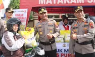  Cegah Penimbunan  dan Jaga Stabilitas Harga,  Polres Jual 13 Ton Beras SPHP