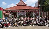 Meriahkan HUT RI di Kecamatan Taman, Mahasiswa KKNT UAA Gelar Jalan Sehat Bersama Masyarakat 