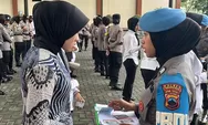 HUT ke-77, Polwan Polres Temanggung Gelar Gaktiblin: Tiga Anggota Kena Teguran