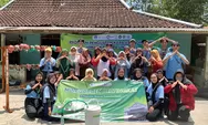 KWT Klumpit Sari dan HIMATIKA UNY Gelar Workshop Mini Garden Bertingkat