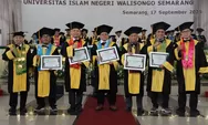 Pengukuhan 5 Guru Besar UIN Walisongo: Dari Evaluasi Pendidikan Islam hingga Tafsir Kontekstual
