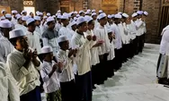 Santri di Temanggung Gelar Shalat Ghaib dan Doa untuk Korban Ponpes Al Khoziny