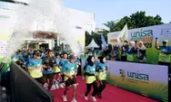Unisa Charity Fun Run 2025 Meriah, Ajak Masyarakat Hidup Sehat dan Peduli Sesama