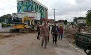 Komisi III DPRD Boyolali Sidak Proyek Simpang Lima, Progres Minus 8 Persen