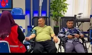 Hari Bhakti ke-33, PDAM Tirta Sembada Gelar Donor Darah
