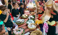   Serunya Market Day KB-TK ABA Taruna Minomartani, Siswa Antusias Jajakan Kuliner Nusantara