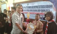  Dindik Banyumas Guyur Penghargaan, Ratusan Siswa SMP Berprestasi Terima Piala dan Uang Pembinaan