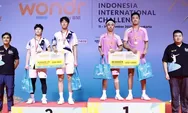 Putra/Marvino Juara, Indonesia Kunci Gelar Juara Umum wondr by BNI Indonesia International Challenge 2025