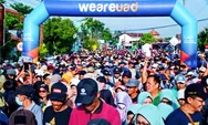 35.000 Warga Ikuti Jalan Sehat Milad Ke-113 Muhammadiyah