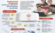   Internet Rakyat solusi akses jaringan murah