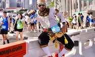 Cerita Pelari Asal Jogja, Tampil 'Culture' Pakai Kostum Hanoman di Singapore Marathon 2025, Jadi Perhatian Banyak Diajak Foto Peserta Lainnya