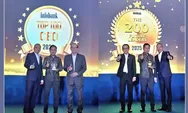 Dirut Bank BPD DIY Terima Penghargaan Top 100 CEO 2025 dan Direktur Umum BPD DIY Terima Penghargaan The Next Future Leader 2025