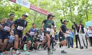  Ratusan Pelari Ramaikan Run To Geopark Klaten