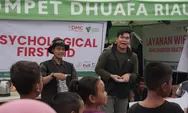 Dompet Dhuafa Hadirkan Psychological First Aid Pulihkan Mental Penyintas Khususnya Anak-anak di Aceh