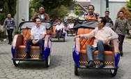 Saat Sultan Naik Becak Listrik 'Velg Racing' di Kepatihan, Bantuan KAI Ubah Transportasi Modern Ramah Lingkungan