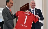 Jokowi Bakal Beri Tanda Jasa kepada Presiden FIFA Gianni Infantino di Piala Dunia U-17