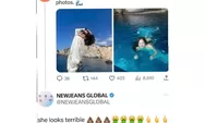 Akun fanbase newjeans global melakukan komentar bully kepada lisa blackpink