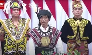 Presiden Jokowi Berbaju Adat Tanimbar Maluku saat Pidato Kenegaraan, Ungkap Peluang Indonesia di 2045