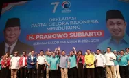 Partai Gelora Resmi Dukung Prabowo sebagai Capres di Pilpres 2024