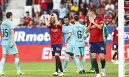 Barcelona Unggul 2-1 Atas Osasuna, Kounde dan Lewandowski Cetak Skor