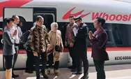 Jajal Kereta Cepat Ketiga Kali, Jokowi Sebut Belum Ada Evaluasi: Selalu Terasa Nyaman dan Cepat