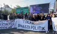 Demonstrasi Mahasiswa dan Warga di Yogyakarta Tolak Politik Dinasti