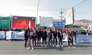 Demo di Pertigaan UIN, Mahasiwa Yogya Sebut Indonesia Dicengkeram Politik Dinasti