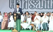 Apel HSN, Jokowi: Santri Pilar Kekuatan Bangsa Sejak Zaman Perjuangan