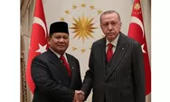 Prabowo Kembali Mendapat Ucapan Selamat dari Pemimpin Luar Negeri, Kali Ini dari Presiden Turki Erdogan