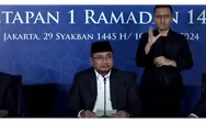 Sidang Isbat: Kemenag Tetapkan 1 Ramadhan 1445 Hijriah Jatuh Pada 12 Maret 2024