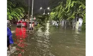 Akibat Hujan Lebat, Banjir Melanda 10 Wilayah di Kota Semarang, Angin Kencang Sebabkan Pohon Tumbang