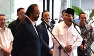 Surya Paloh Ucap Selamat, Prabowo Subianto Langsung Temui Ketum Nasdem