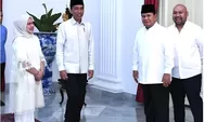 Momen Prabowo Subianto Sarapan Bareng Jokowi di Istana Negara di Hari Raya Idulfitri Kedua