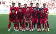 Baru Babak Pertama, Indonesia Unggul 2-0 Atas Yordania, Timnas Garuda Berpeluang Lolos ke Perempat Final